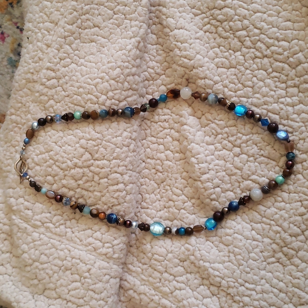 Entirely Hand Made(Beads as well)Specialty Locally made in Idaho Beaded Necklace